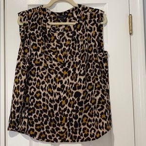 J. Crew Leopard Cami